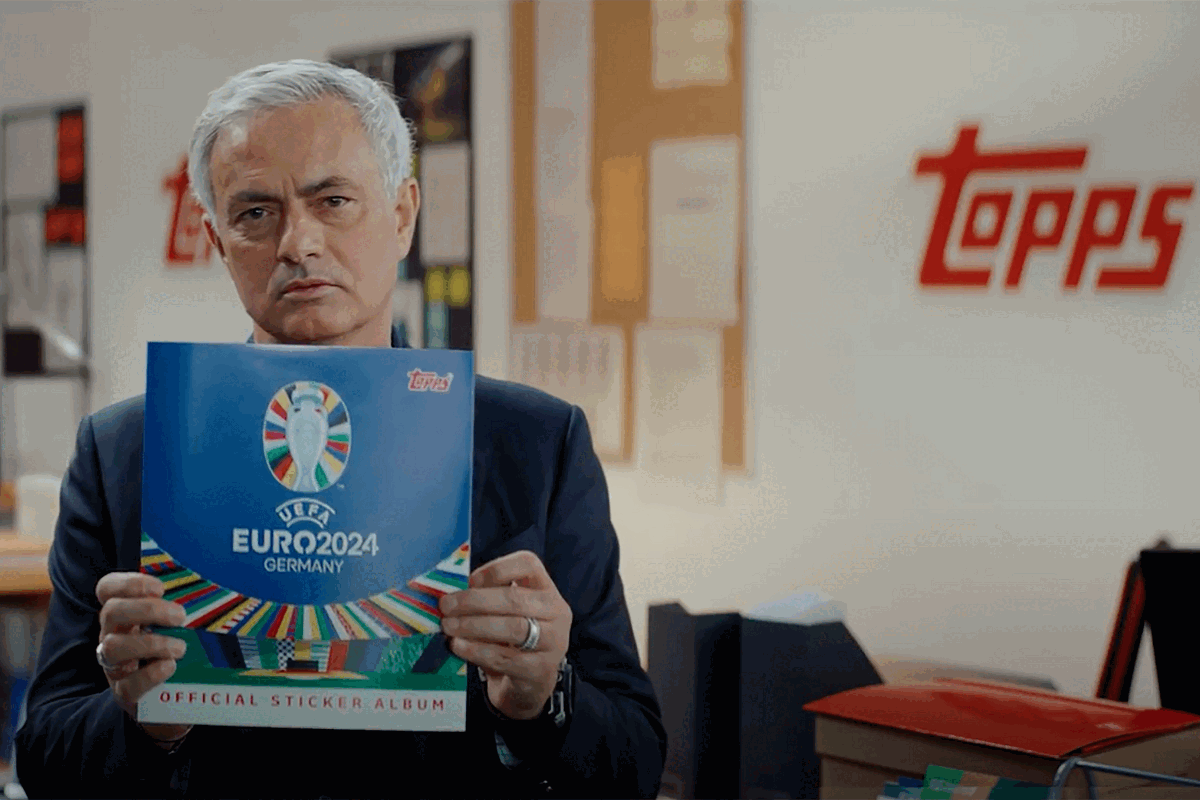 Topps taps Mourinho in new 2024 UEFA Euro campaign