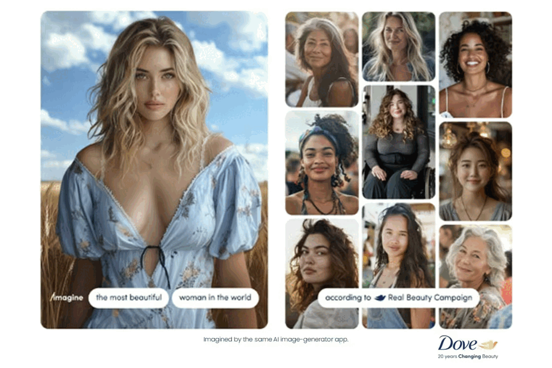 Dove commits to ‘never using AI to represent real women in its ads’