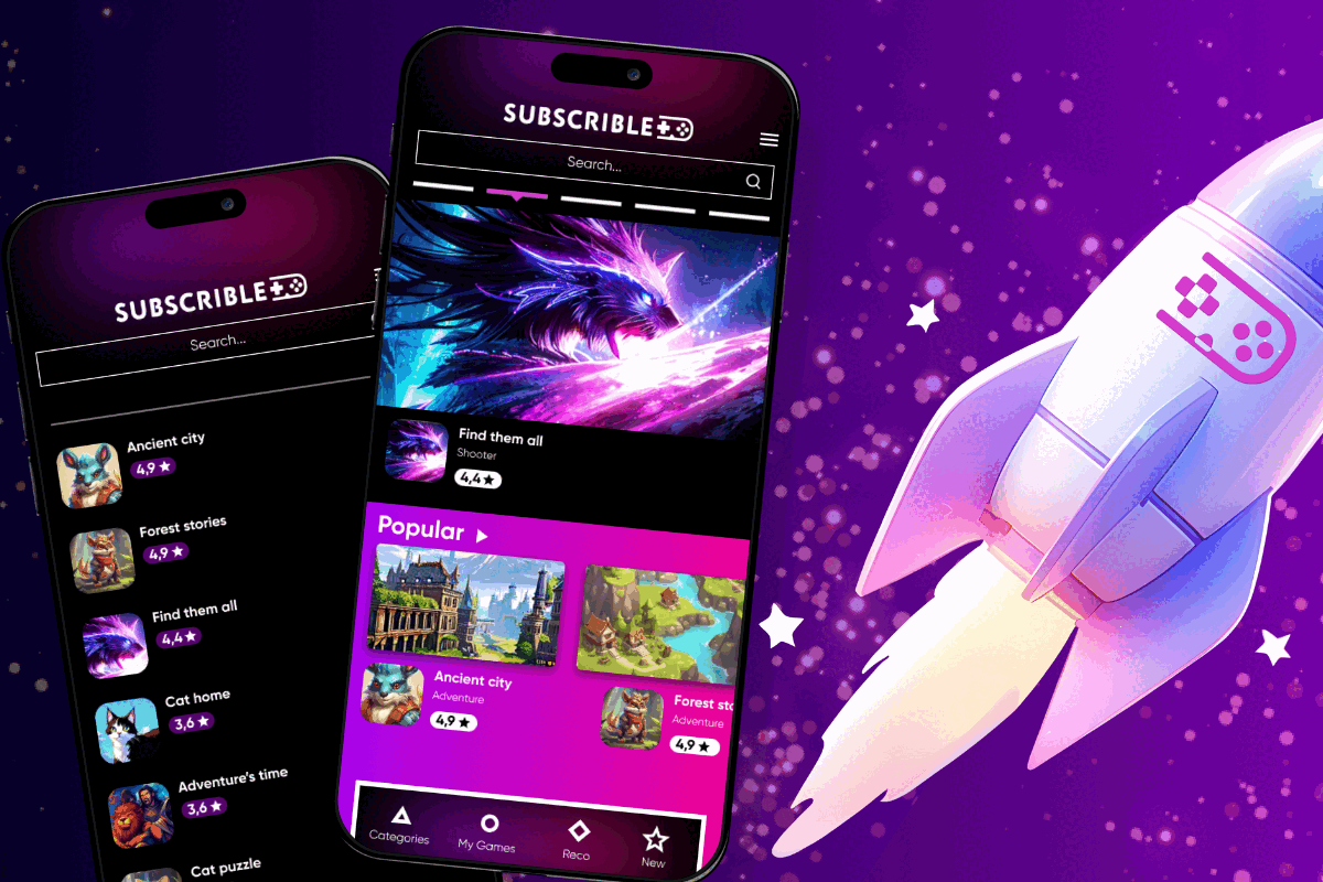 Subscrible launches first ad-free game catalogue