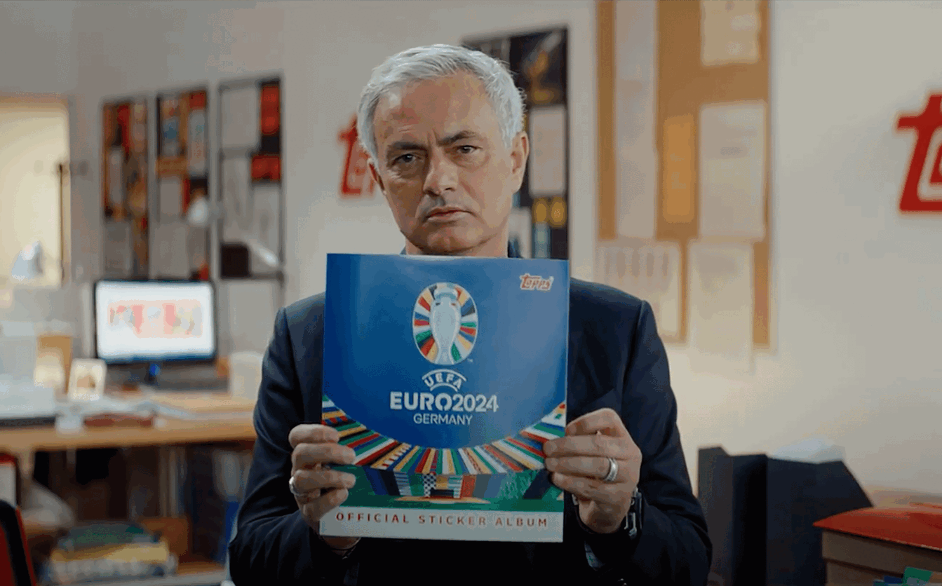 WATCH: Jose Mourinho stars in new Topps campaign