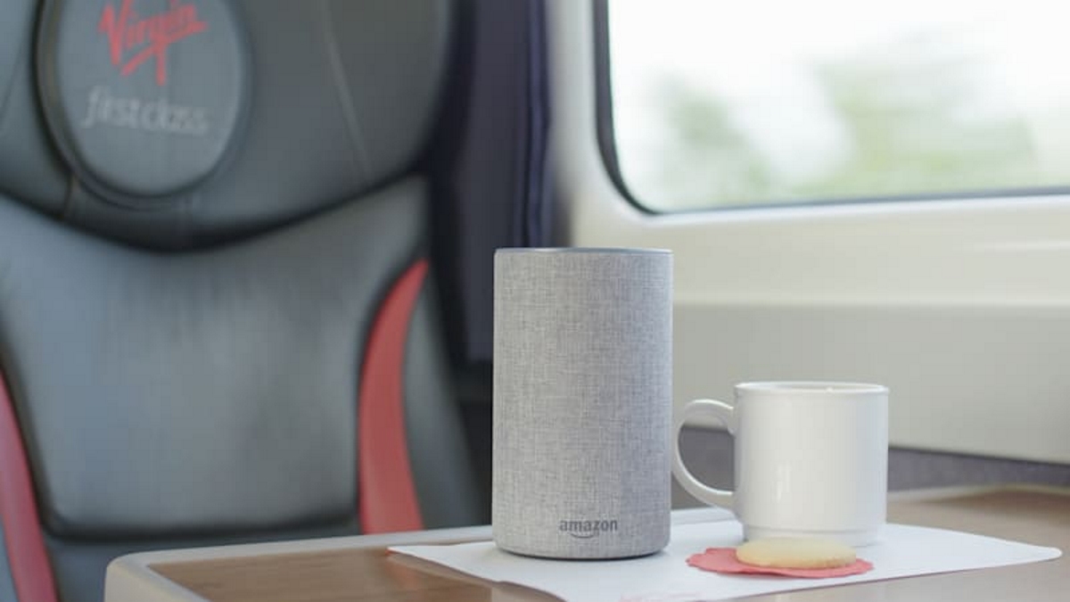 Amazon Echo Alexa Virgin Trains