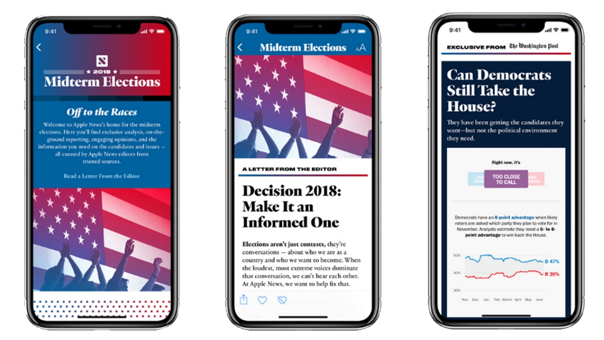 Apple News 2018 US Midterm Elections