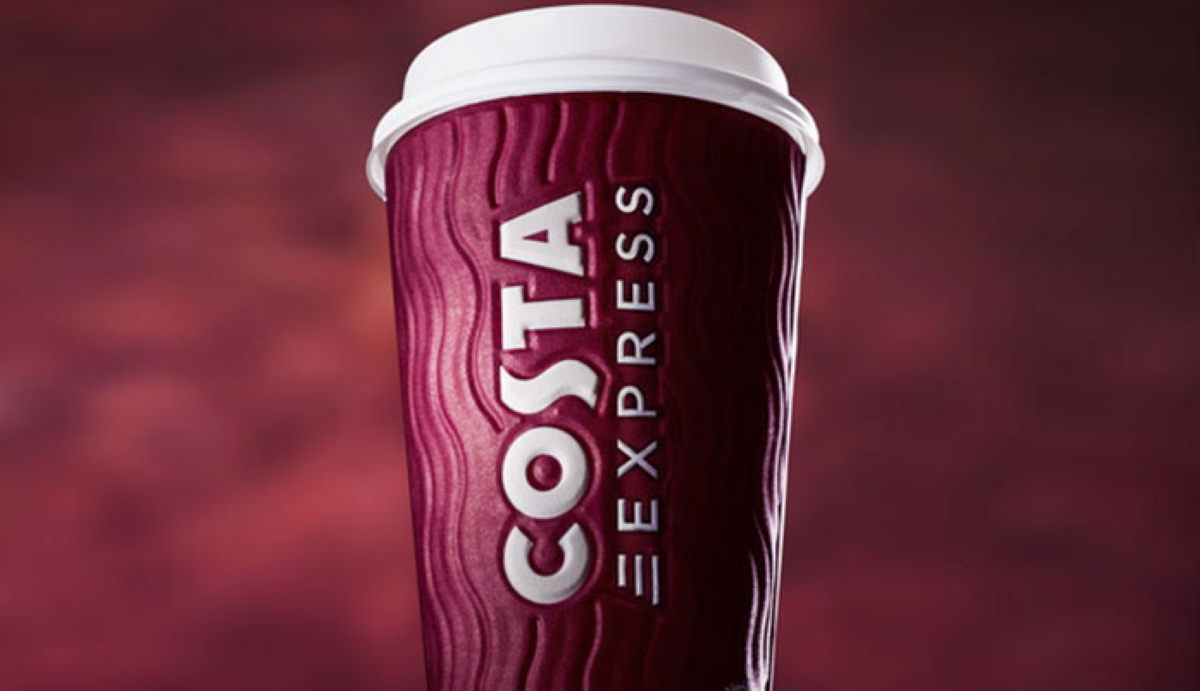 Costa Express cups of coffee will now come from IoT-enabled machines