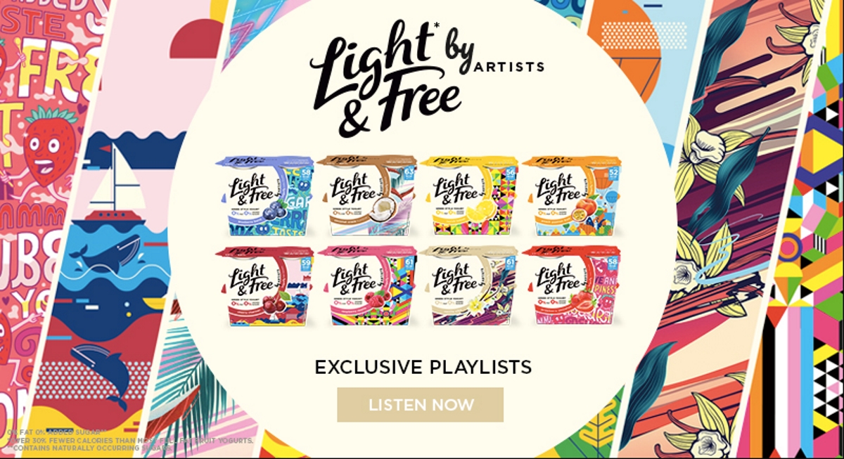 Danone Light & Free Spotify