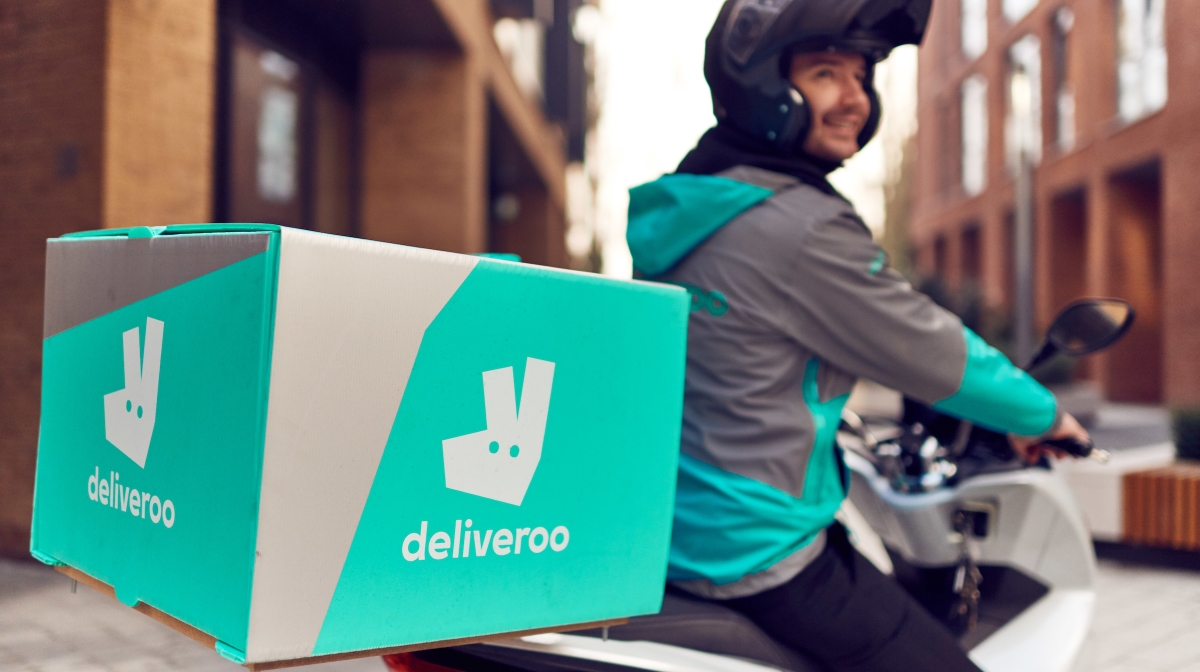 Deliveroo scooter
