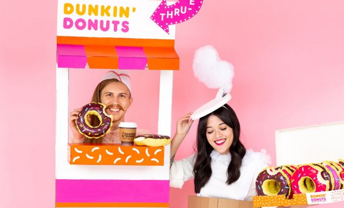 Dunkin Donuts Halloween costume contest