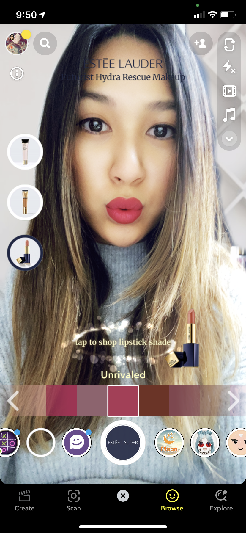 Estée Lauder launches augmented reality foundation make-up try-on with  Snapchat - Mobile Marketing Magazine