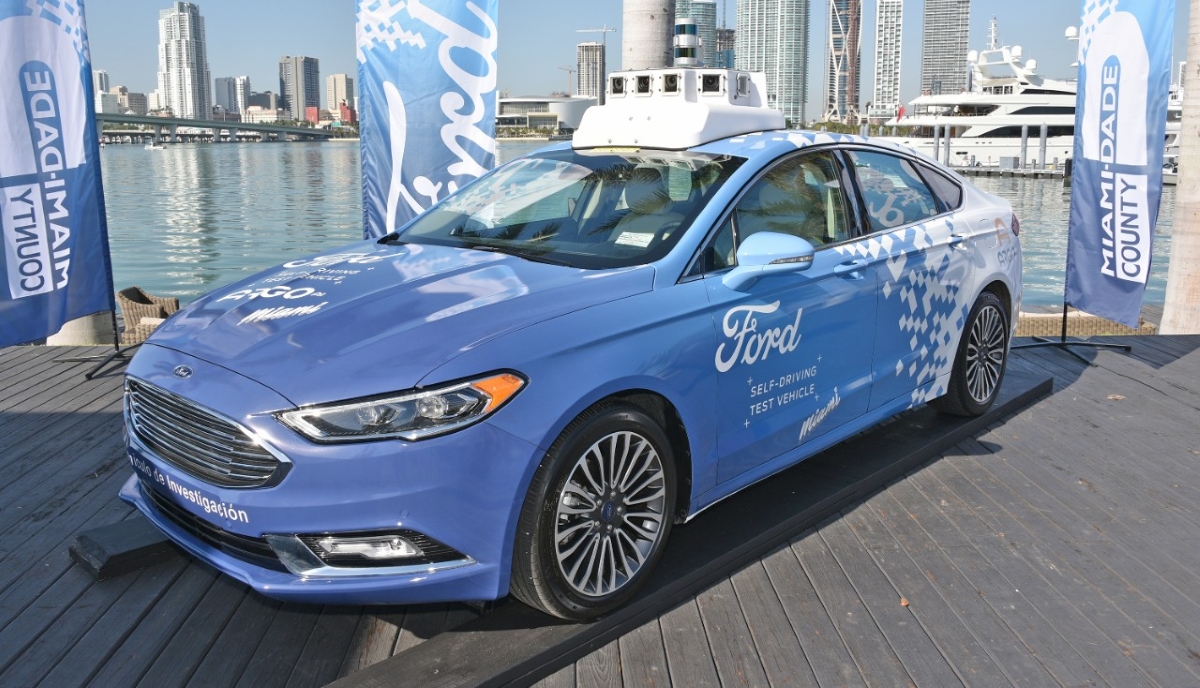 Ford Self-driving test vehicle