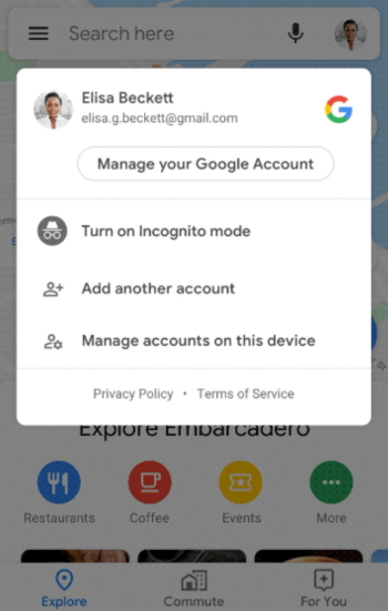 Google Maps will soon have an incognito mode