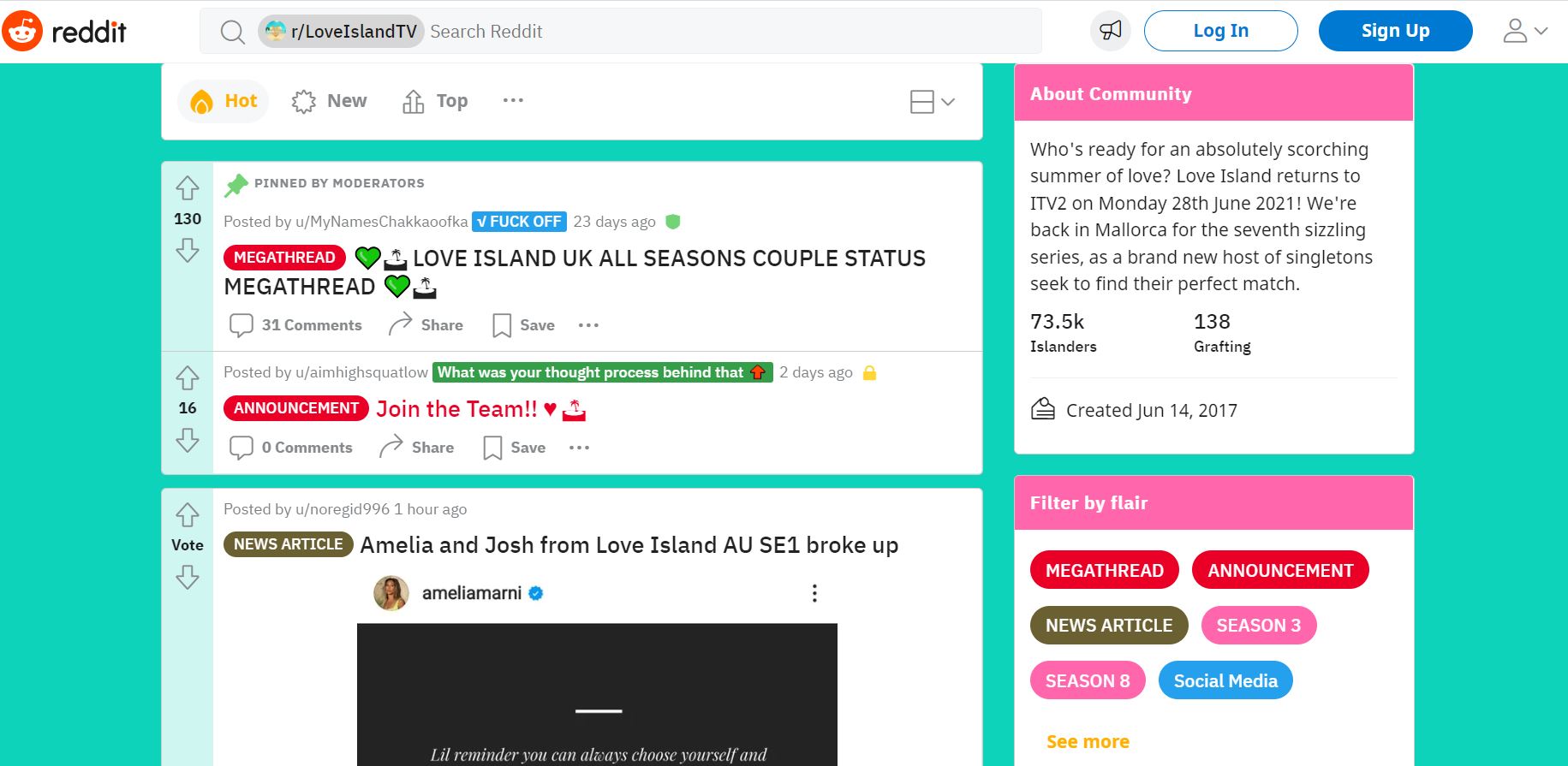 Reddit becomes Love Island's official fan partner | Mobile Marketing ...