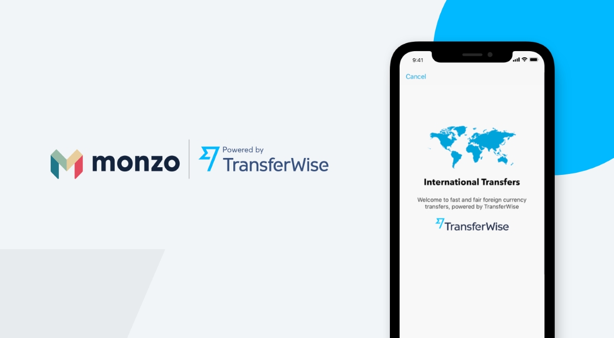 Monzo TransferWise international transfers