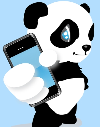 Panda mobile smartphone