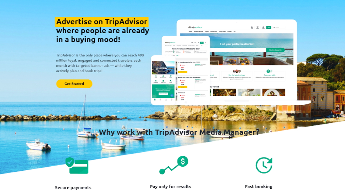 TRIPADVISOR. "Trip Advisor"+Alexandria. For mobile services ad.