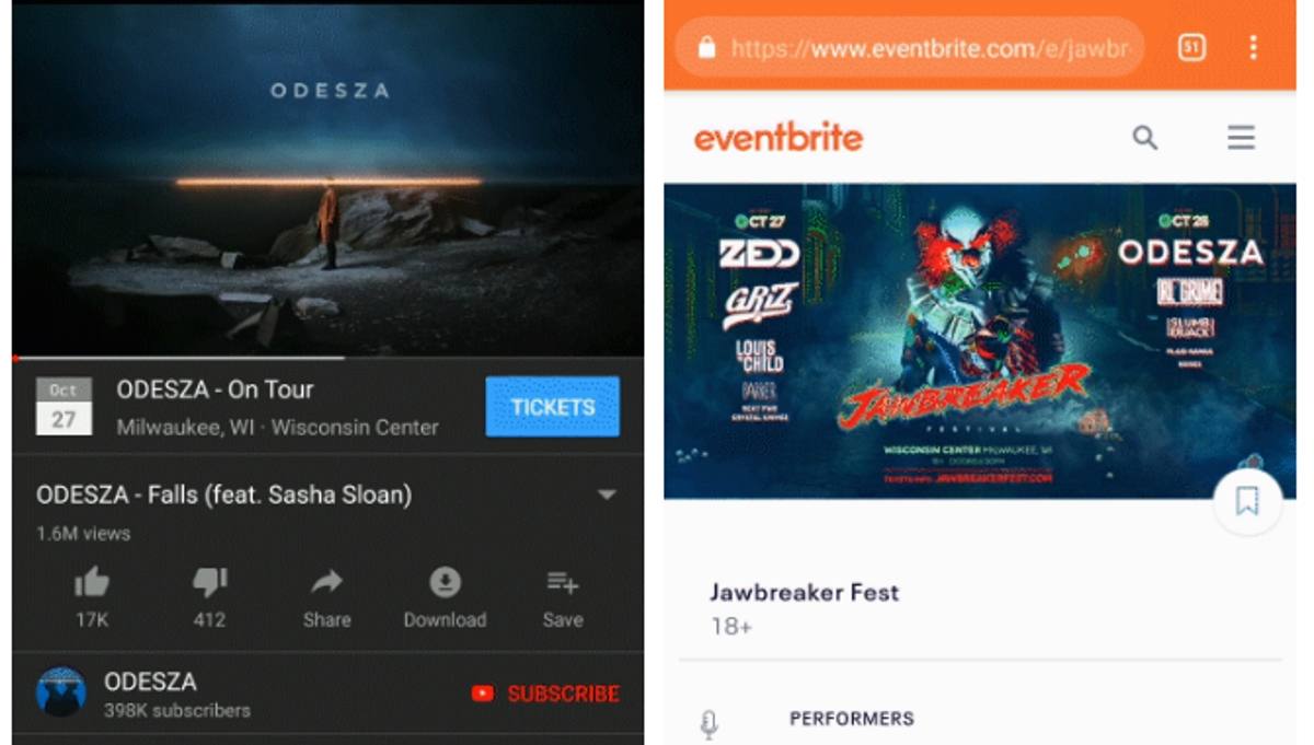 eventbrite sell my tickets