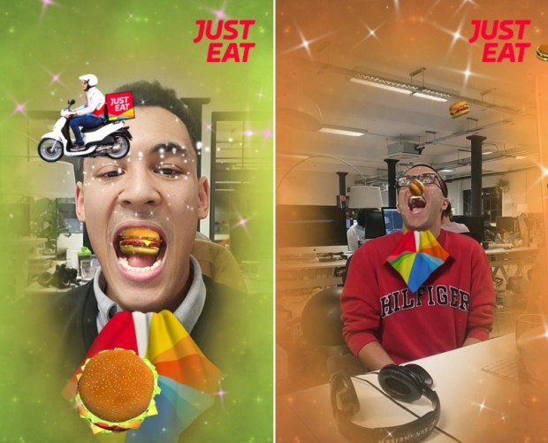 Just Eat launches floating takeaway AR experience on Facebook 