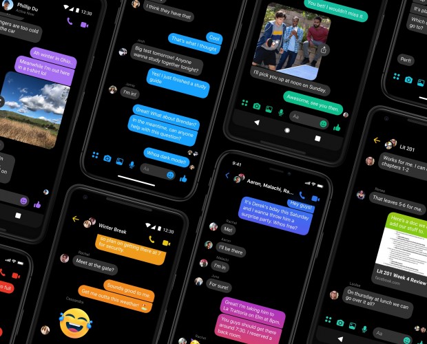 Facebook users can now switch to dark mode on Messenger 