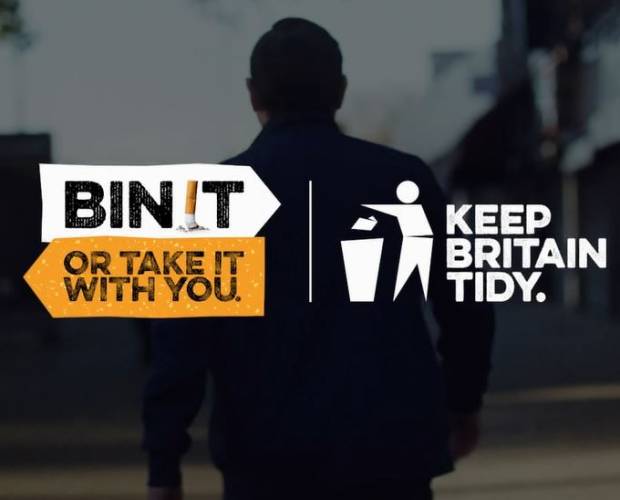 Keep Britain Tidy launches smoking-related litter campaign across TV, OOH, digital audio, social and radio