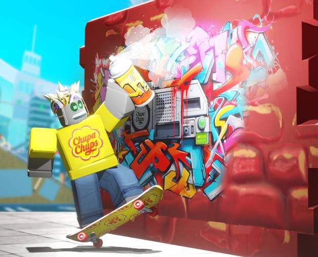 Chupa Chups debuts on Roblox with 'Skate & Create' game