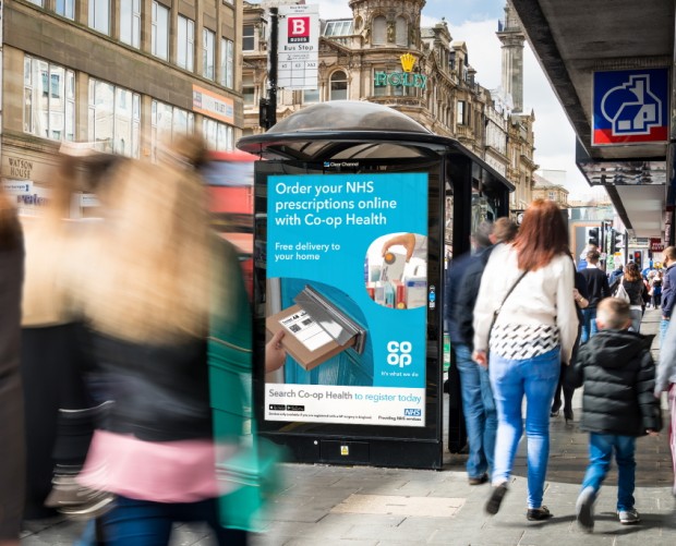 Co-op launches NHS repeat prescription service with targeted OOH campaign