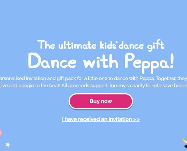 Tommy's teams up with eOne for 'Dance with Peppa' fundraising campaign