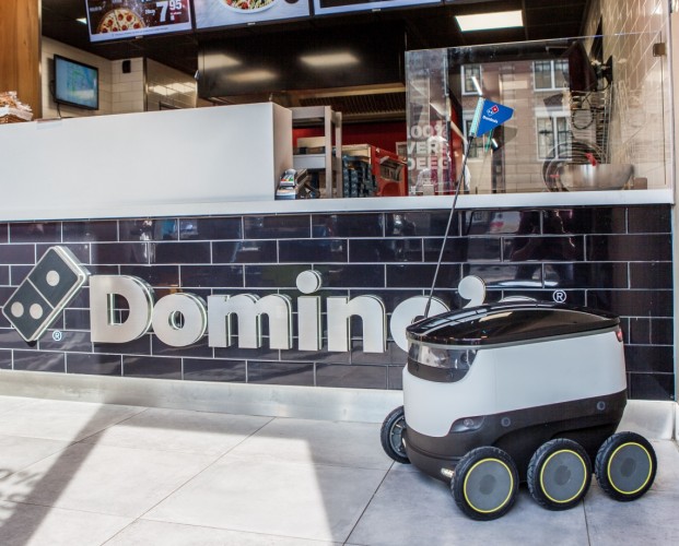 Domino's partners with Starship Technologies for robot pizza deliveries