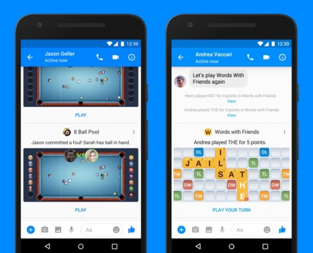 Facebook Messenger begins rolling out Instant Games to the world