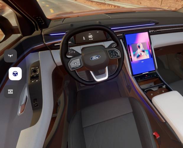 Ford creates virtual test drive experience for Explorer SUV launch