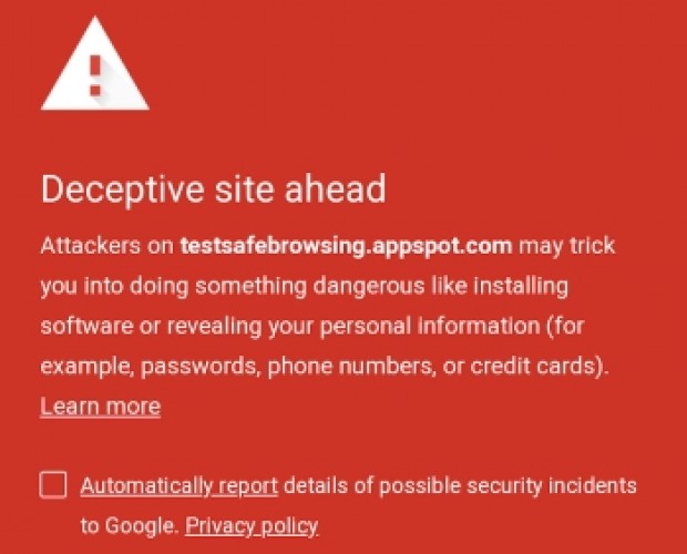 Google brings Chrome's safe browsing to Android apps