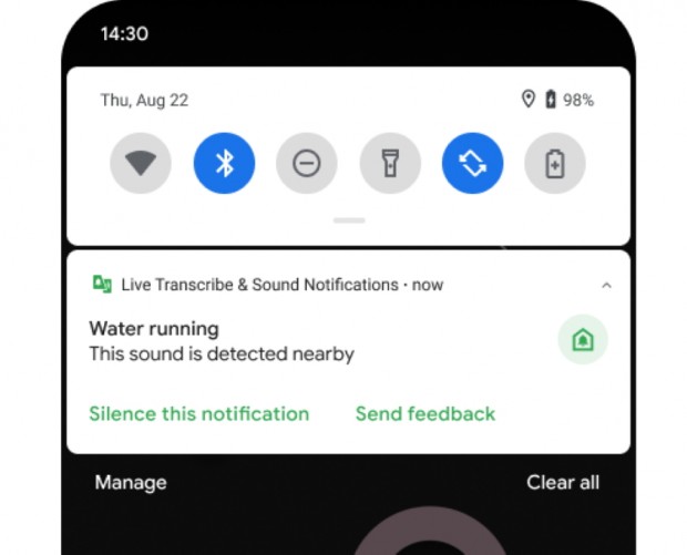 Google can now provide notifications of household sounds