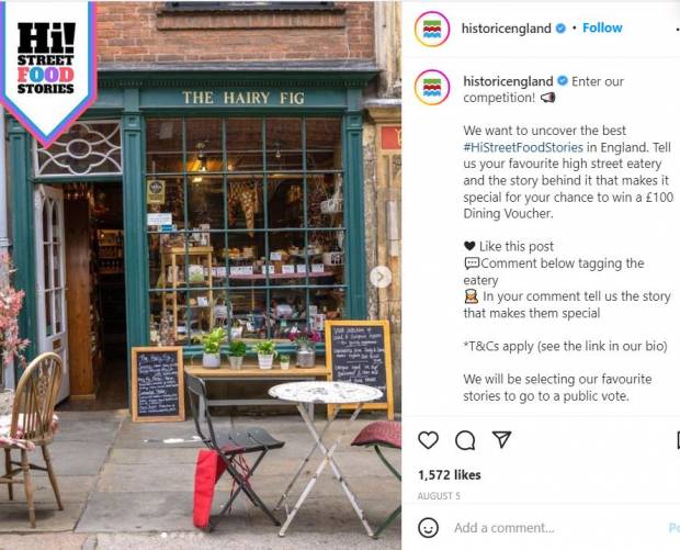 Historic England launches ‘Hi! Street Food Stories’ campaign to celebrate Britain's high streets