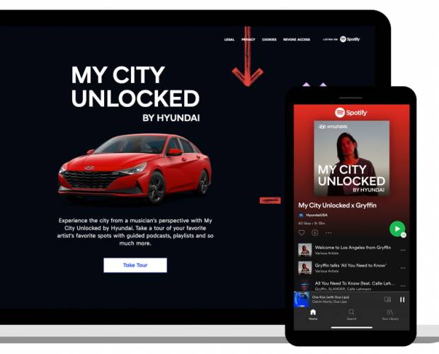 Hyundai teams up with Spotify on digital storytelling experience
