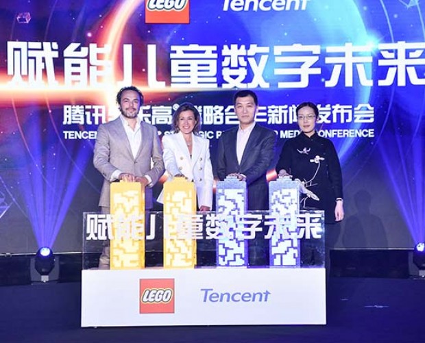 Lego partners with Tencent for co-developed games and a child-friendly social network