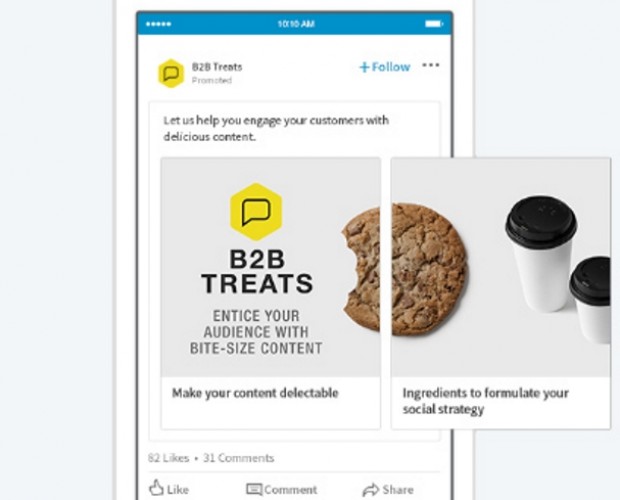 LinkedIn expands sponsored content offering with introduction of carousel ads