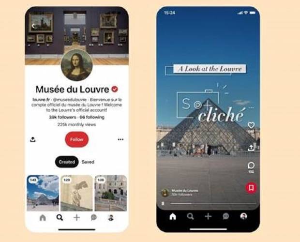 The Louvre Museum launches original video content series on Pinterest