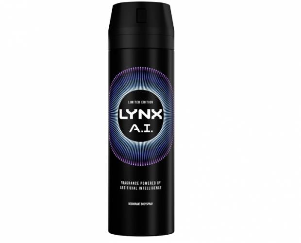 Lynx uses AI to develop LINX A.I. deodorant with 