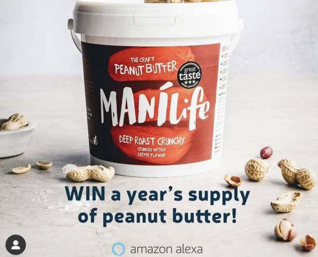 Peanut butter brand ManiLife launches Voice Commerce campaign through Amazon Alexa