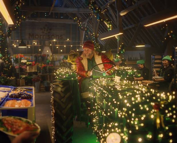 Morrisons brings back Farmer Christmas for integrated Christmas campaign