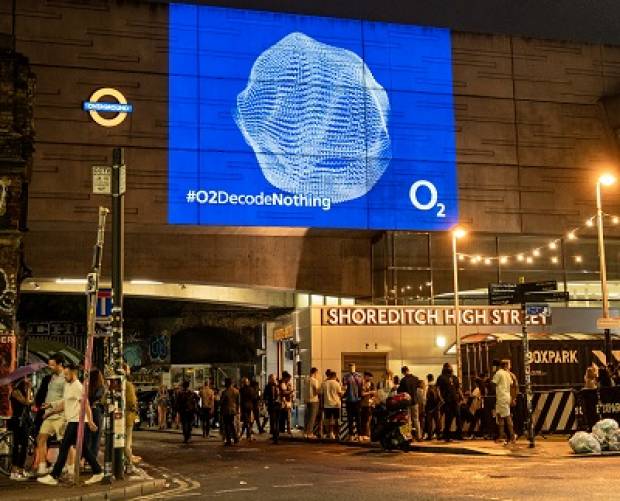 O2 celebrates Nothing collaboration with coded artwork and NFT campaign 