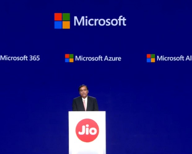 Reliance Jio inks deal with Microsoft to bring cloud-based solutions to more businesses