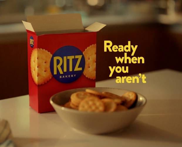 Ritz multichannel campaign positions the brand as the perfect all-year-round snack