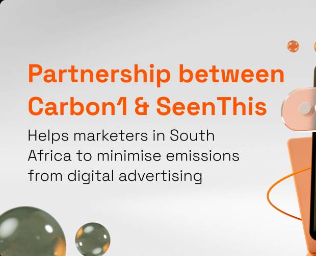 Carbon1 and SeenThis announce partnership to revolutionise digital advertising in South Africa and transform the distribution and climate impact of creative delivery
