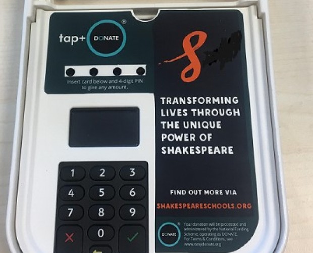 Tap+DONATE box boosts fundraising efforts for education charity