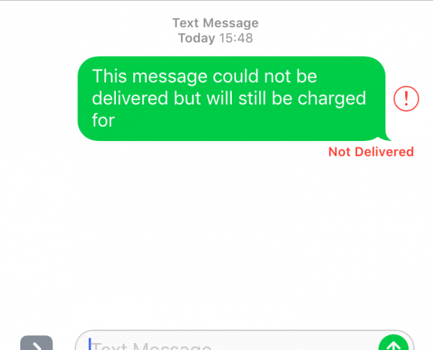 The SMS Works calls for an end to charges for undelivered business texts