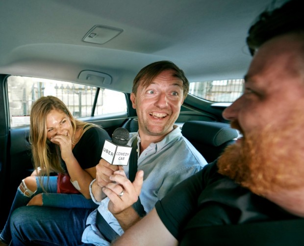 Andrew Maxwell is playing Edinburgh Fringe gigs in Ubers