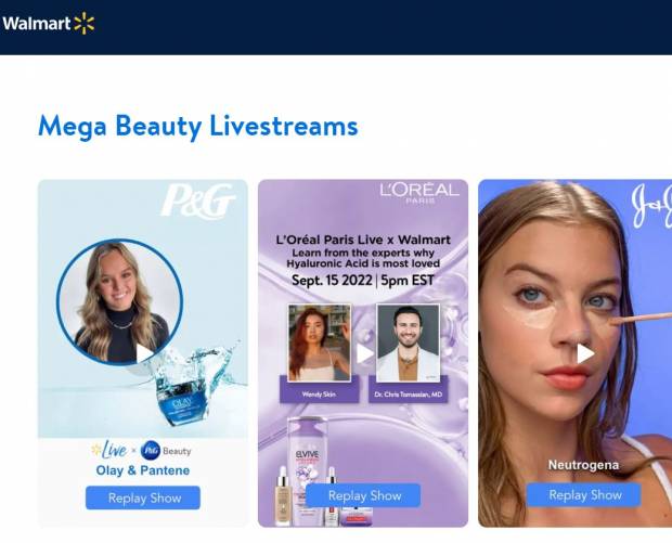 Walmart to launch livestream and premium shoppable video content offering