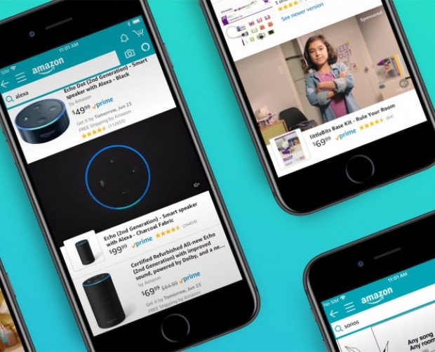 Amazon tests video ads in its mobile search results