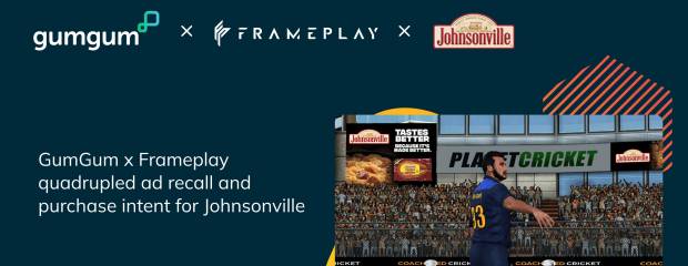 Leading US brand Johnsonville announces results of first intrinsic in-game ad campaign with GumGum and Frameplay