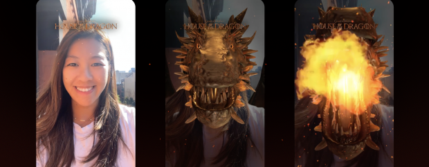 Snap and HBO launch AR Lens to celebrate 'House of the Dragon' premiere