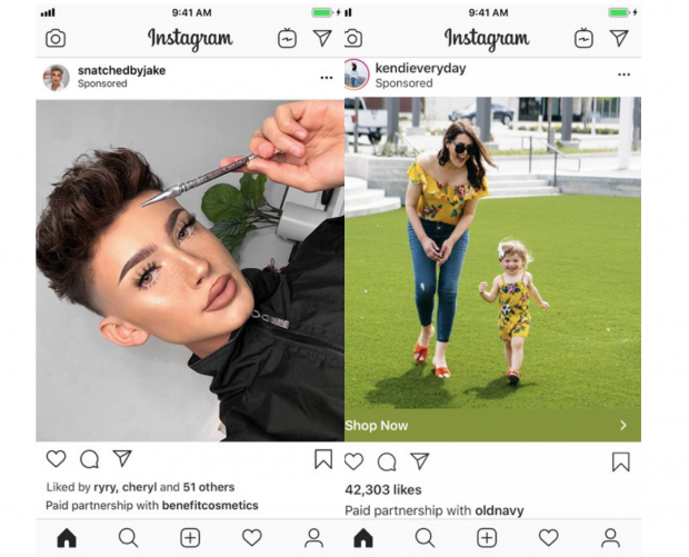 Instagram launches branded content ads