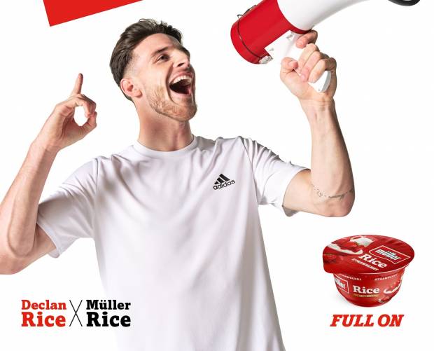 Müller, launches ‘Full On’ ad campaign promoting Müller rice pudding as the perfect on-the-go snack 